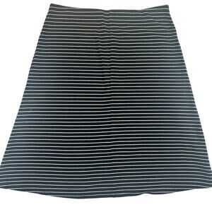 Loft Women’s Stripe A-Line Skirt Petite Large
